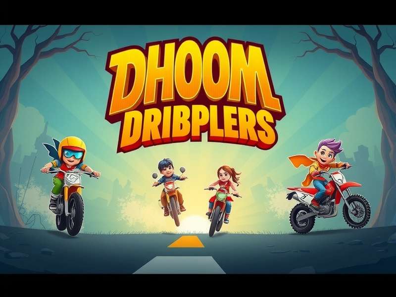 Dhoom Dribblers Game Main Screen